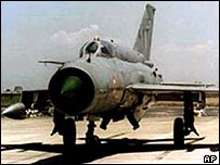 Một chiếc Mig-21của klhông quân Ấn Độ
