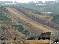 Barreira israelense na Cisjordânia