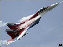 Грузія каже, що її літак збив російський МІГ 29