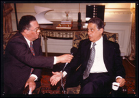 Jader de Oliveira com FHC