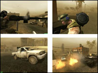 Cena do jogo Special Force