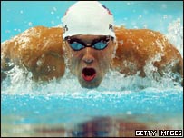 Michael Phelps em Pequim 2008