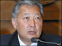 Kırgızistan'ın geçici lideri Kurmanbek Bakiyev