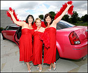 The cast of Girls Behind