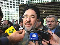 İran Cumhurbaşkanı Muhammed Hatemi