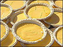 custard pies