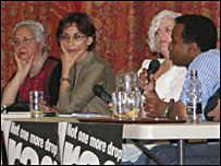 راگی عمر، زیبا میرحسینی و الهه رستمی پوی