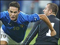 Três dos quatro gols da Itália foram marcados por Filippo Inzagui