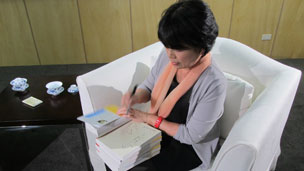 台湾文化部长龙应台