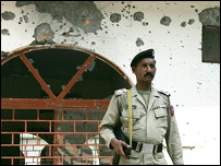 لال مسجد میں سکیورٹی