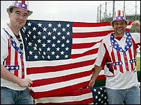 امریکی کرکٹ ٹیم کے مداح