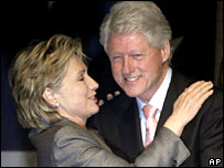 Vợ chồng nhà Clinton