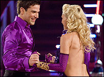 Gethin Jones and Camilla Dallerup