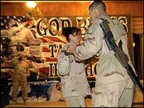 विदेशी सैनिकों का नया साल