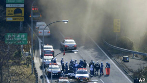 Sập hầm ngầm Sasago