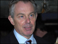 O primeiro-ministro britânico Tony Blair