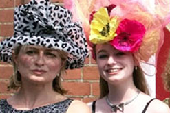 Hats designed by Marie Louise Millinery. Photograph by Hugh Byrne