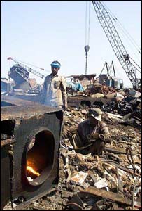 شپ بریکنگ کی صنعت