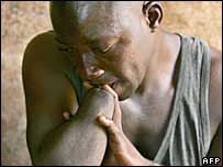 Vítima da guerra civil em Serra Leoa