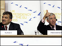 Jack Straw ve Abdullah Gül