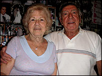 David e Petra Szumiraj em Buenos Aires