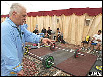 اردوی وزنه برداری ايران