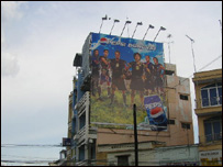 Một mẫu quảng cáo ở TP. HCM