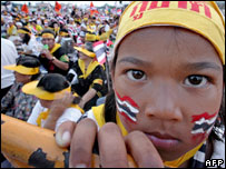 Protestos na Tailândia