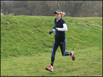 Felicity Milton running