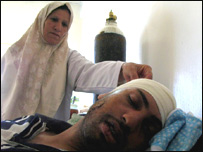 Bir saldırı yaralanan Iraklı