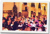 Cantorion Creigiau yn canu yn Eglwys Gadeiriol Hong Kong