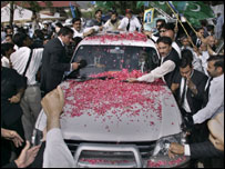 جسٹس چودھری کا قافلہ