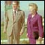 Ronald Reagan e Margaret Thatcher eram íntimos aliados