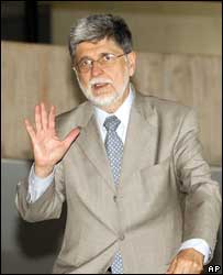 O Ministro das Relações Exteriores, Celso Amorim 