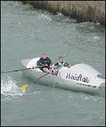 The boat for the Atlantic Crossing