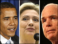 तीनों उम्मीदवार