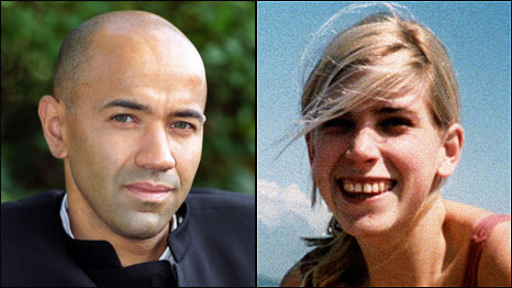 Andre Hanscombe in 1996 (left), Rachel&nbsp;Nickell (right). Photos: PA Wire 