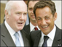 John Reid ve Nicolas Sarkozy