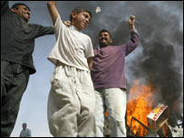 फ़लूजा में प्रदर्शनकारी