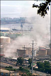 Haifa após o ataque