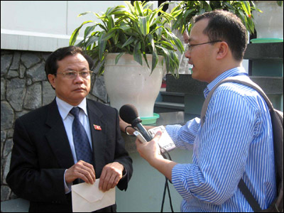 Bộ trưởng Phạm Quang Nghị trả lời phỏng vấn của Nguyễn Giang