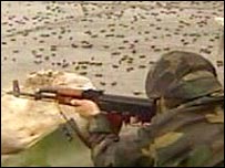 грузинський солдат