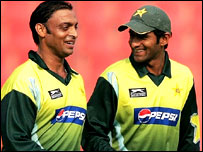 शोएब अख़्तर और शोएब मलिक