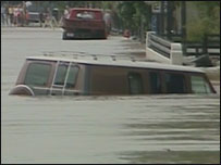 Enchente nos Estados Unidos