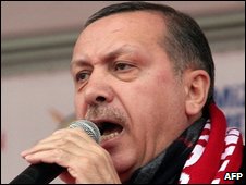 Tayyip Erdogan, primeiro-ministro da Turquia (arquivo)