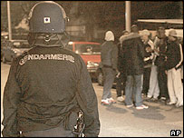 فرانس میں تشدد