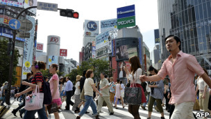 东京涩谷街头（资料图片）