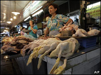 Chợ bán gia cầm