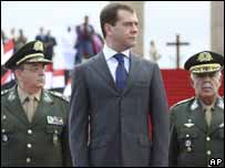 O presidente russo, Dmitri Medvedev, durante visita ao Rio de Janeiro (AP)