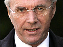 英格兰国家足球队主帅埃里克森